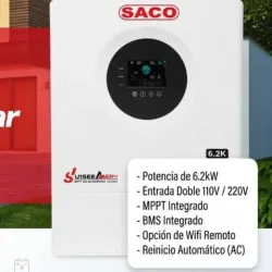 Inversor SACO 6.2kW