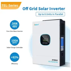 Inversor solar híbrido AMPINVT TEL de 5000 W, 48 V