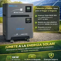 Kit Solar InfiniSolar 6 KW