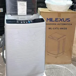 Lavadora Automática Milexus 8kg