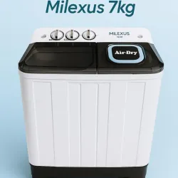 Lavadora Semiautomática MILEXUS 7Kg