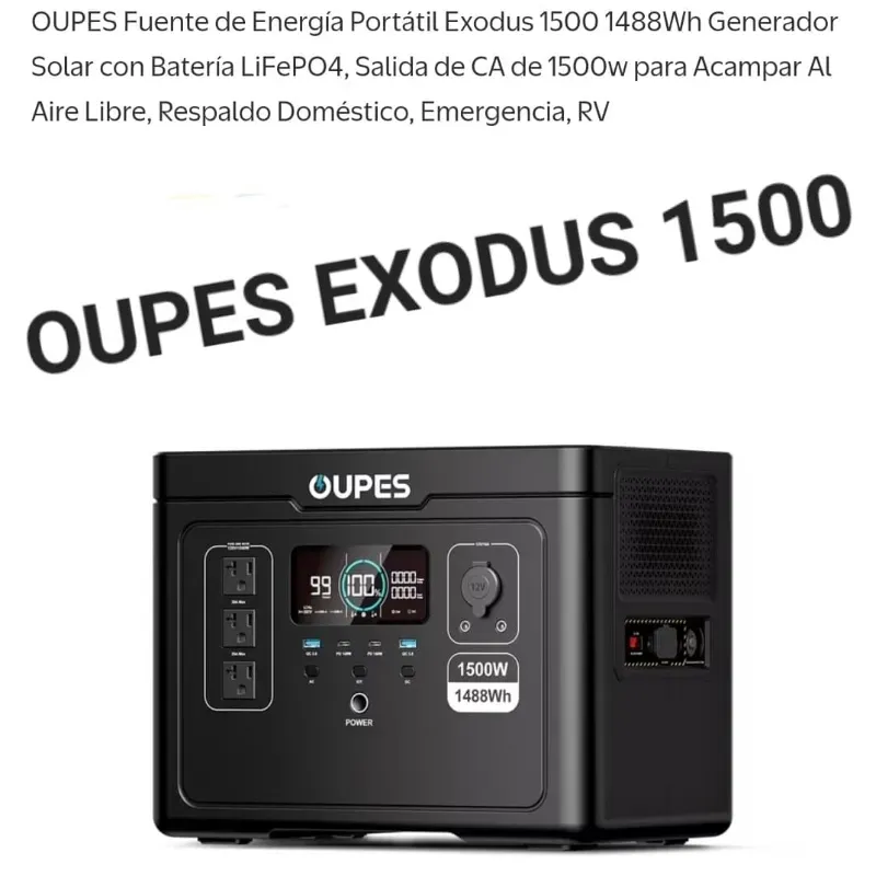 OUPES EXODUS 1500