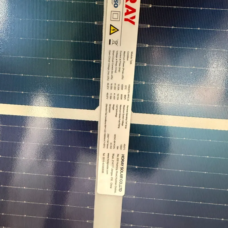 Panel Solar 630W Horay