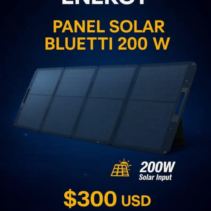 Panel Solar plegable BLUETTI 200 W