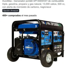 Planta eléctrica DuroMax de 13000W