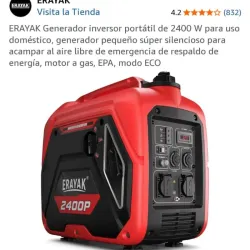 Planta eléctrica ERAYAK 2400 watts 
