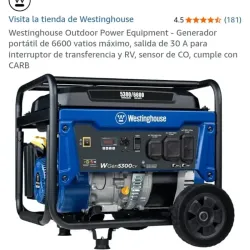 GENERADOR WESTINGHOUSE 6600W