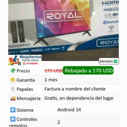 Smart TV Royal 32¨