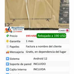 SmartTV Vision 32 pulgadas 