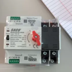  Transfer Automático de 2 Polos 100 A