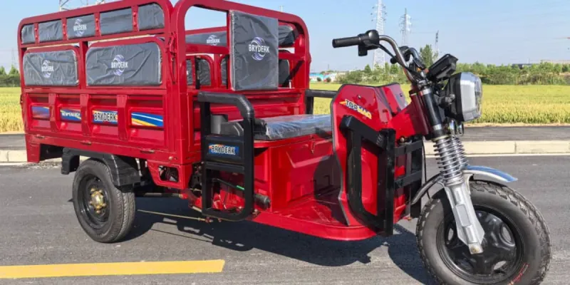 TRICICLO ELÉCTRICO MARCA TOPMAQ