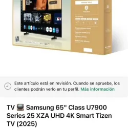 TV Samsung de 65" 4K