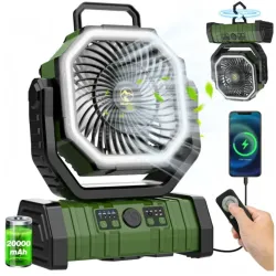 Ventilador portátil recargable Multper HY-12-FX