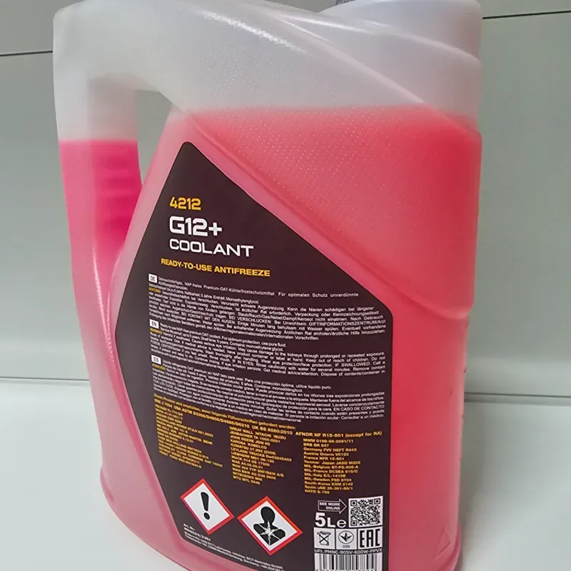 AGUA G12+ (ROSADO) MANNOL (5L)
