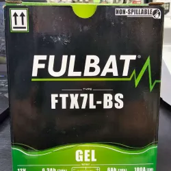 BATERÍA MOTO FTX7L-BS GEL 12V 6Ah 100A