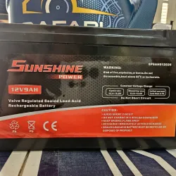 Batería SUNSHINE 12V 9A