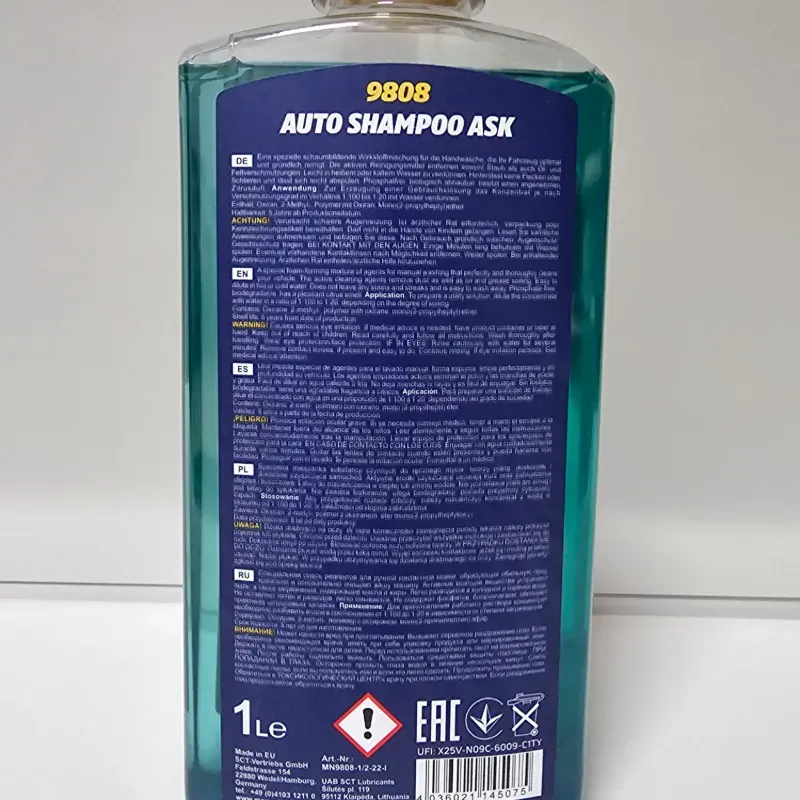 CHAMPU DE AUTO MANNOL