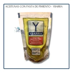 Aceitunas con Pasta de Pimiento - Ybarra (180g)