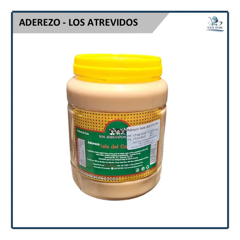 Aderezo - Los Atrevidos (1.0Kg)