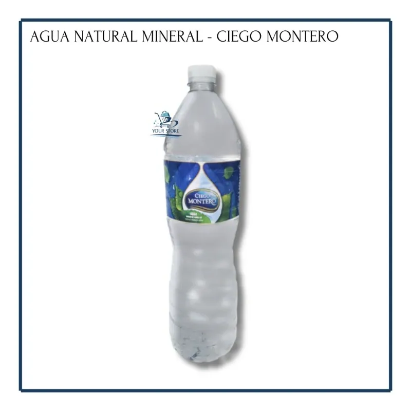 Agua Natural Mineral - Ciego Montero (1.5L)