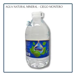 Agua Natural Mineral - Ciego Montero (5L)