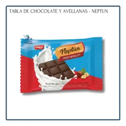 Barra de Chocolate con Avellanas - Neptun