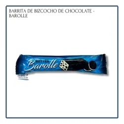 Barrita de Bizcocho de Chocolate - Barolle