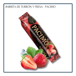 Barrita de Turrón y Fresa - Pacimo (22g)