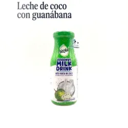 Bebida de Leche de Coco con Guanábana y Nata de Coco Nezka - 290 ml