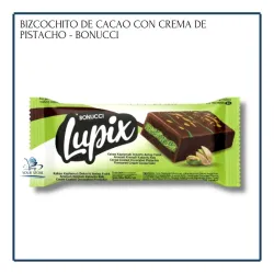 Bizcochito de Cacao con Crema de Pistacho - Bonucci (40g)