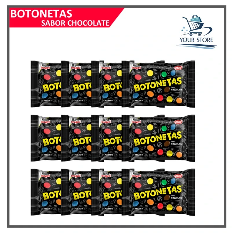 Botonetas de Chocolate (12u)