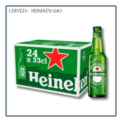Caja de Cerveza de Heineken (24u)