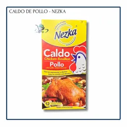 Caldo de Pollo - Nezka 10g (12u)