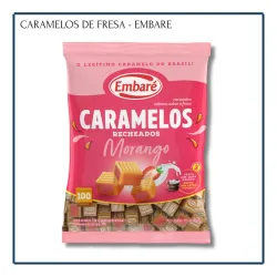Caramelos de Fresa - Embare (660g)