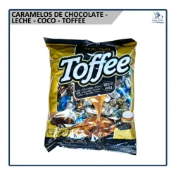 Caramelos Leche - Chocolate - Coco 105u (300g) 