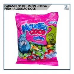 Caramelos Limón - Fresa - Piña 105u (300g)
