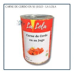 Carne de Cerdo en su Jugo - La Lola (415g)