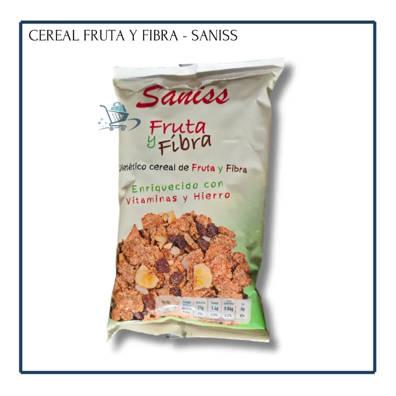 Cereal de Fruta y Fibra - Saniss (250g)