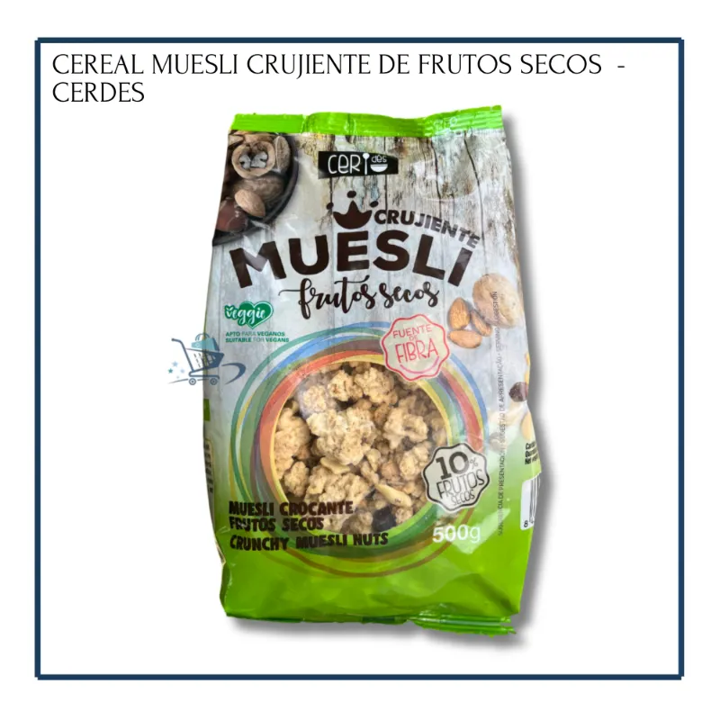 Cereal Muesli Frutos Secos - CerDes (500g)