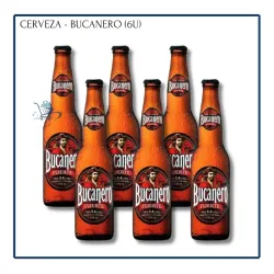 Cerveza - Bucanero 350ml (6u)