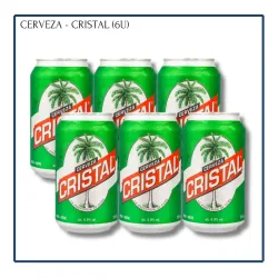 Cerveza - Cristal 355ml (6u)