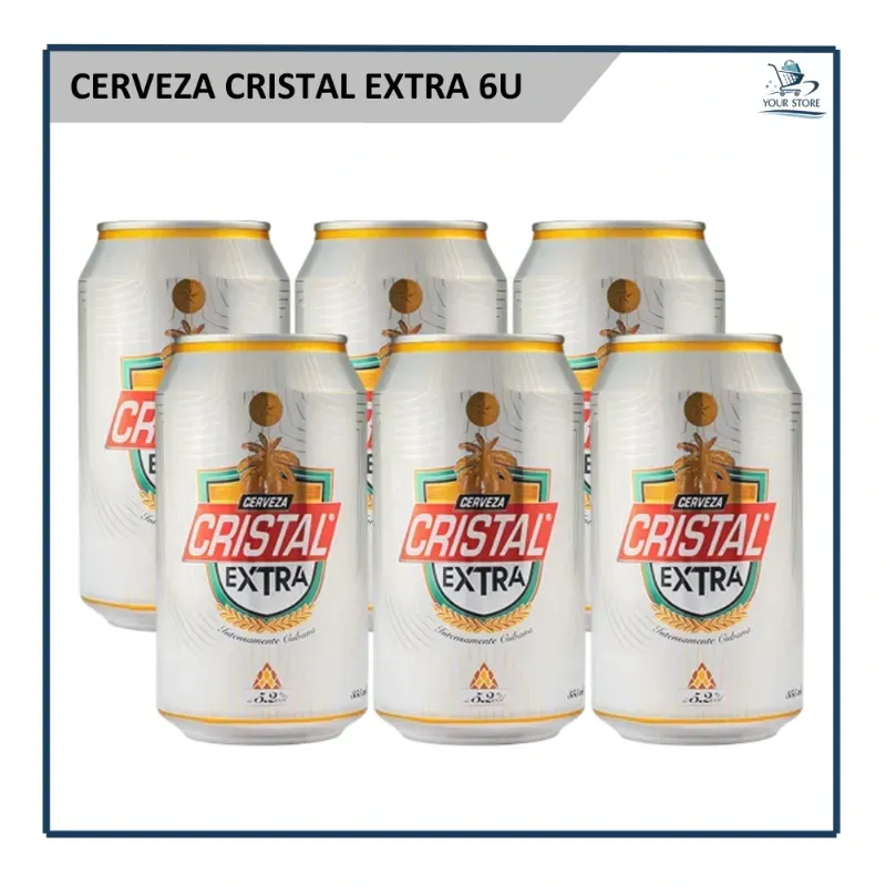 Cerveza Cristal Extra (6u)