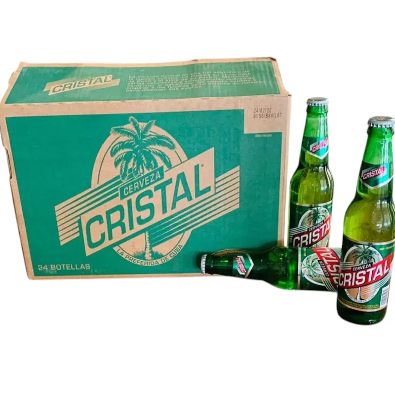 Cerveza de Cristal de Botella 24