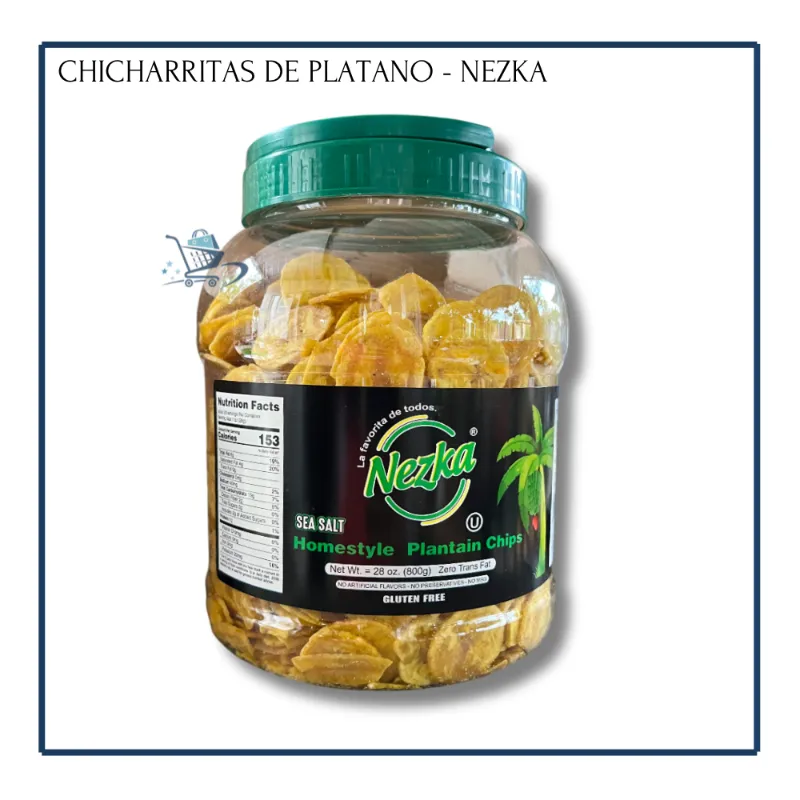 Chicharritas de Plátano - Nezka (800g)