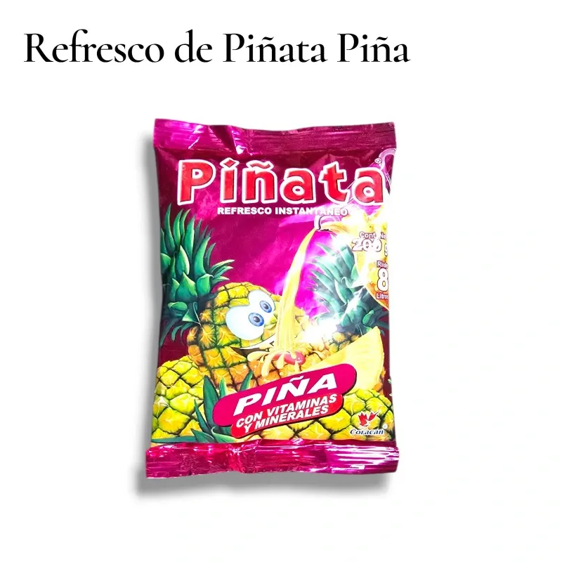 Refresco instantánea de piña