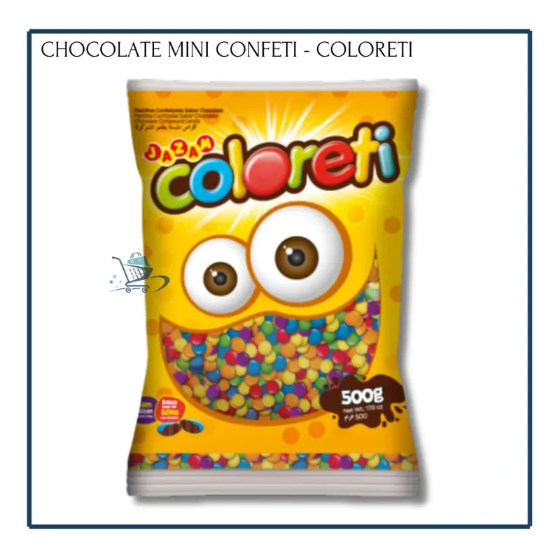 Chocolate Mini Confetis - Coloreti  (500g)