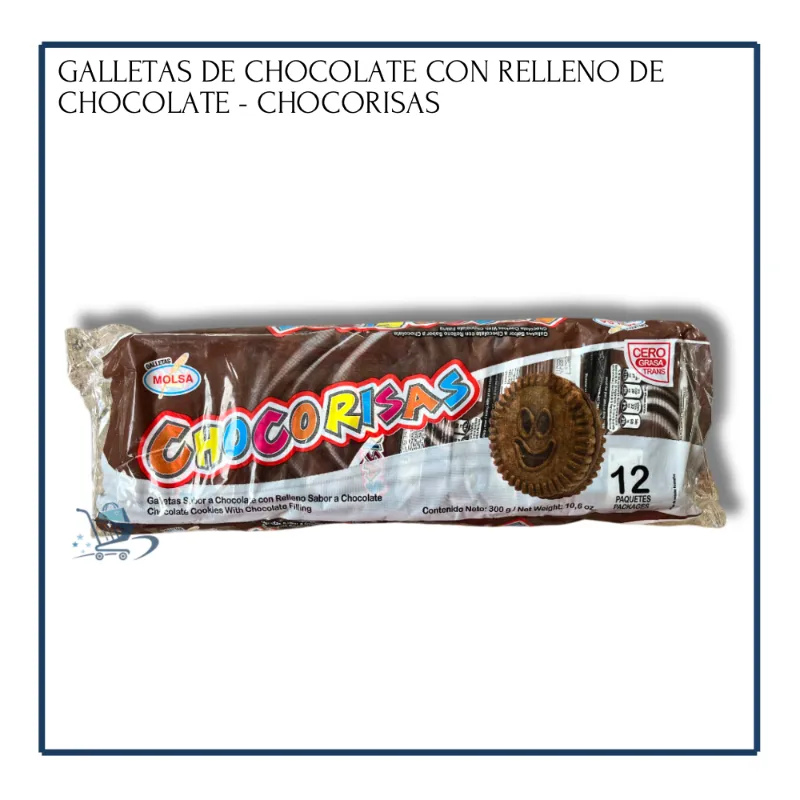 Galletas de Chocolate - Chocorisas (300g)
