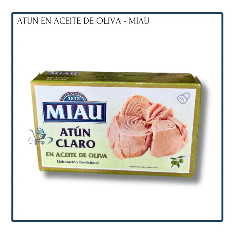 Atún en Aceite de Oliva - Miau (110g)