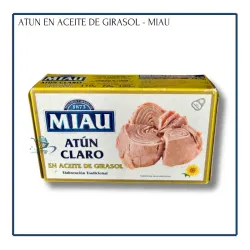 Atún en Aceite de Girasol - Miau (110g)