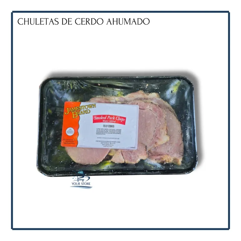 Chuletas de Cerdo Ahumada - Jamestown Brand (1 a 1.5lb)